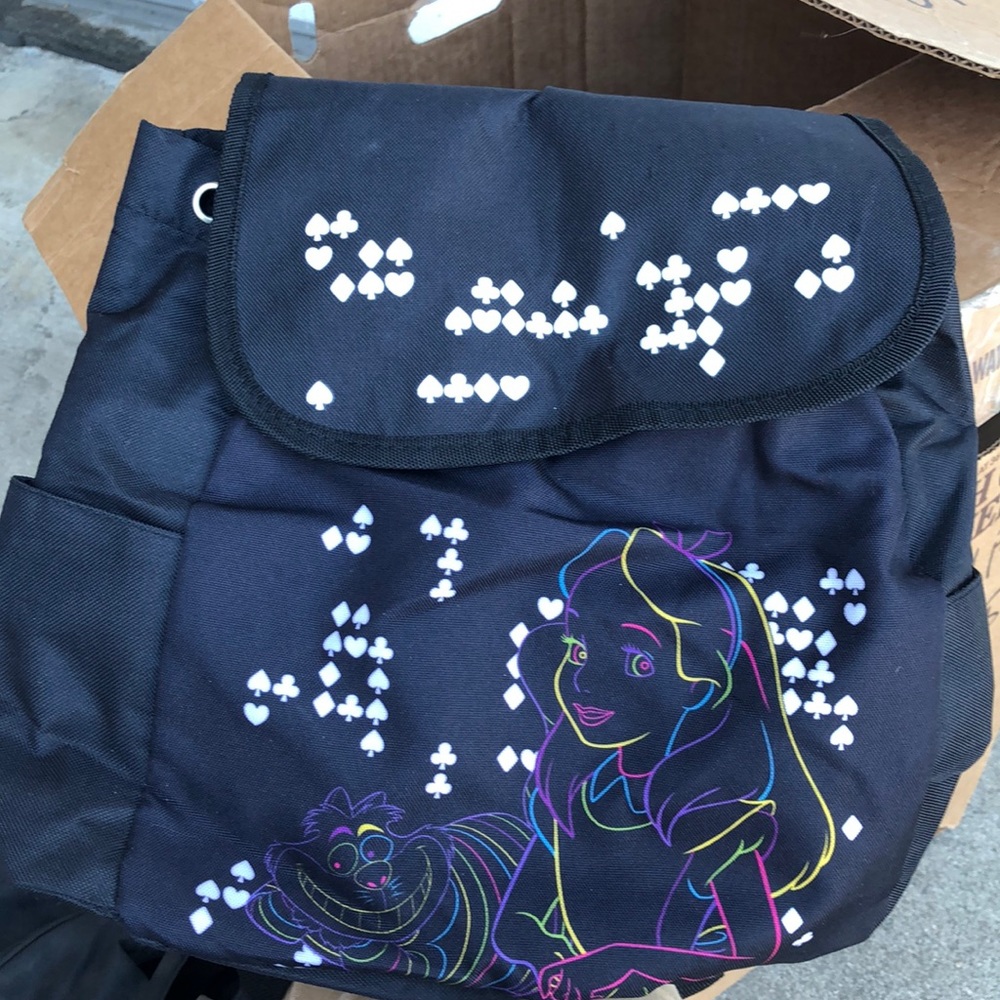 Alice in wonderland backpack